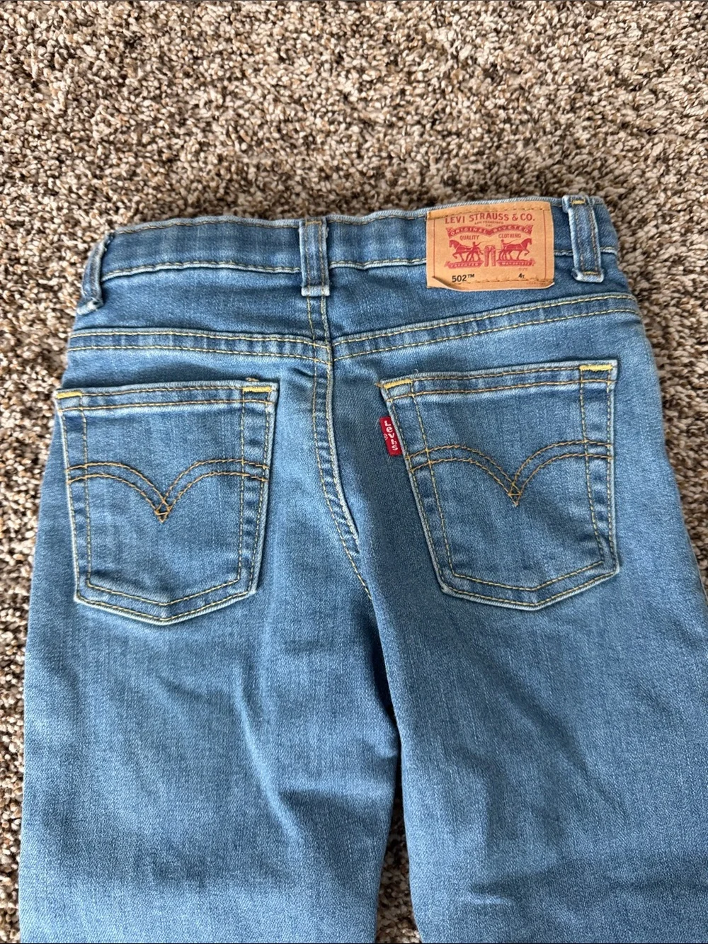 Levi's Kids Light Wash Blue Denim Jeans
